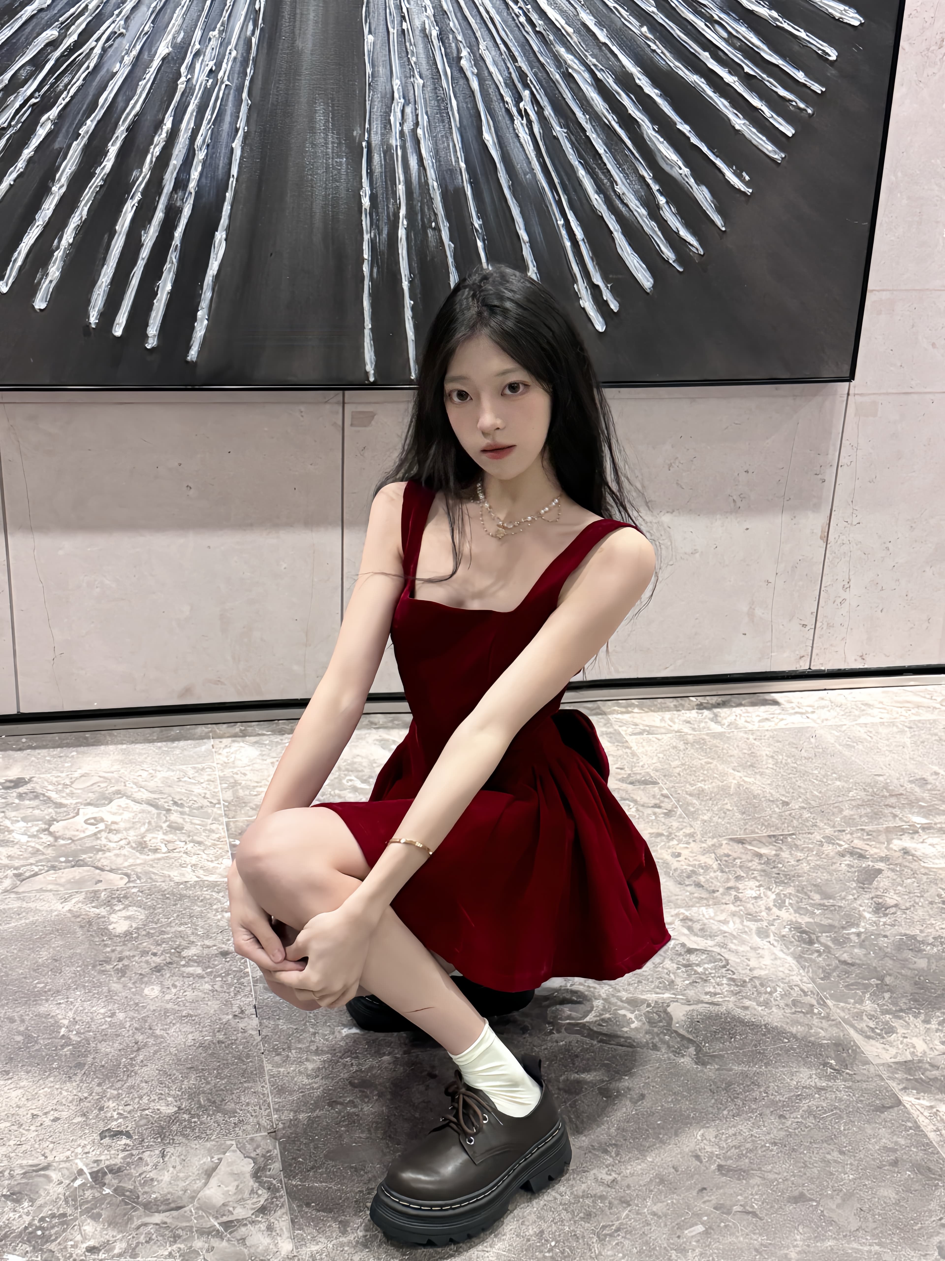 Dress Pita Backless Wanita French Style | Mini Dress Tali Slim Fit Elegan | Dress Pendek Premium Kekinian