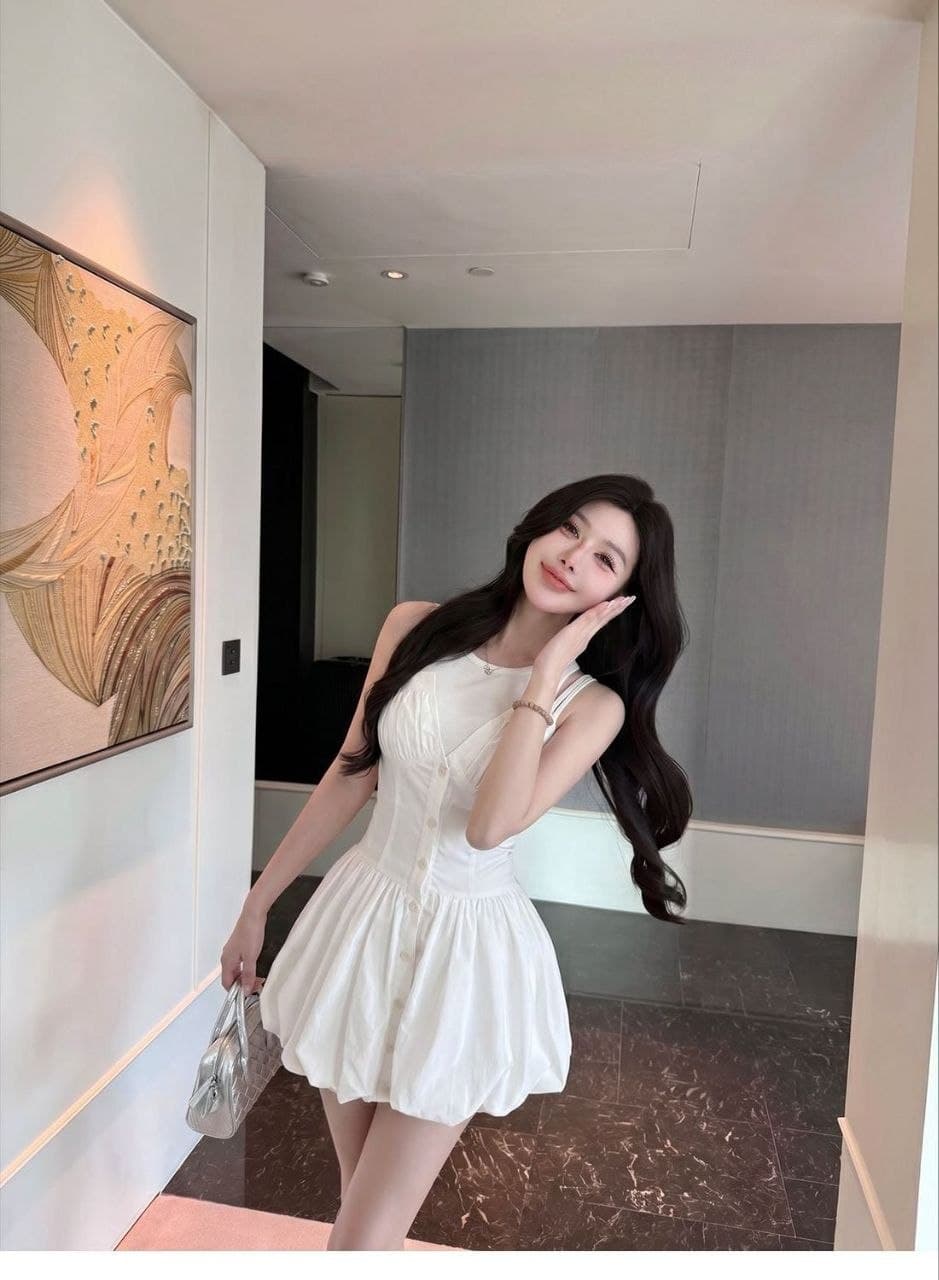 Set Outfit French Style Wanita | Tube Top Asimetris & Rok High Waist | Korean Chic Elegan 2in1Set Outfit Dress Korea Wanita | Tank Top & Mini Dress High Waist | Korean Sweet Style Elegan 2in1