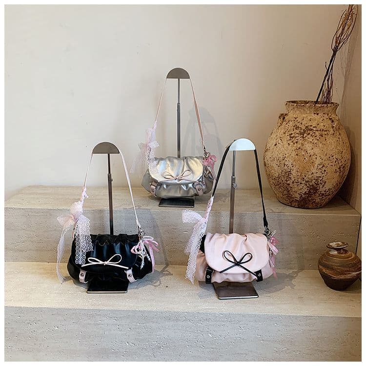 Tas Bahu Wanita Pita Korean Style | Shoulder Bag Lipit Mini | Tas Ketiak Fashion Elegan Kekinian