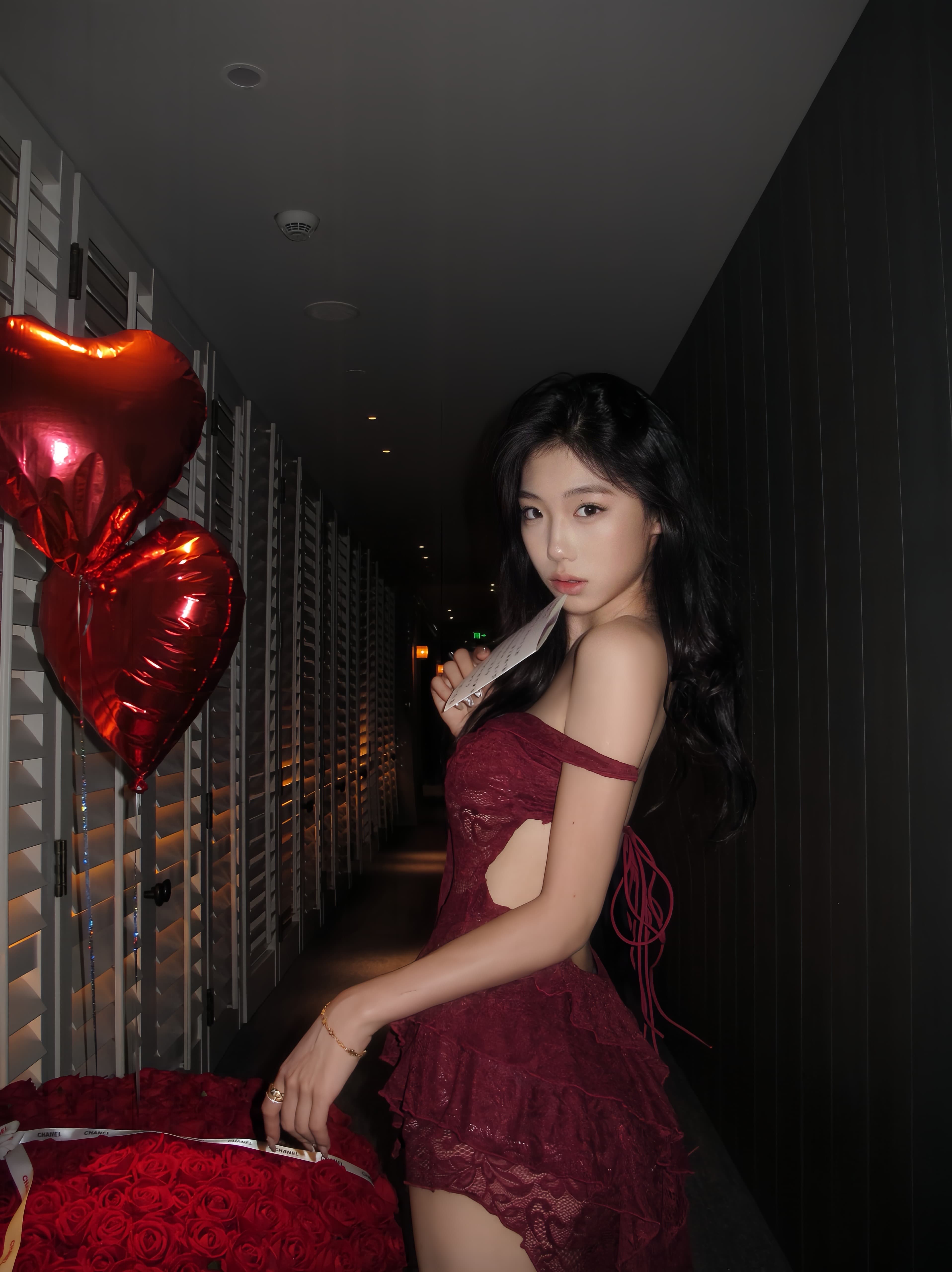 Dress Renda Strapless Wanita | Mini Dress Cut Out Slim Fit | Dress Pesta Sexy Elegan Korean Style