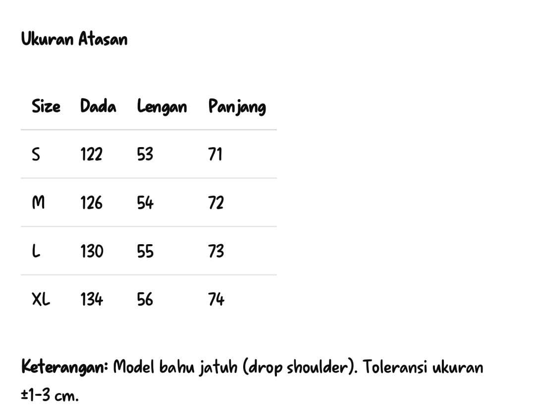 Panduan ukuran Kemeja Wanita Kotak-Kotak Hijau Lengan Panjang + Dasi Gratis – Atasan Casual Motif Grafiti Gaya American Style Koleksi Early Spring 2026