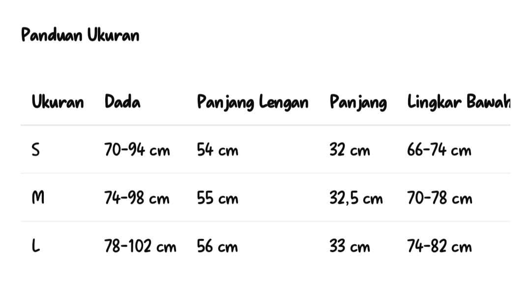 Panduan ukuran Atasan Mesh Sabrina Wanita | Top Renda Transparan Lengan Panjang Slim Fit | Korean Chic Style Elegan