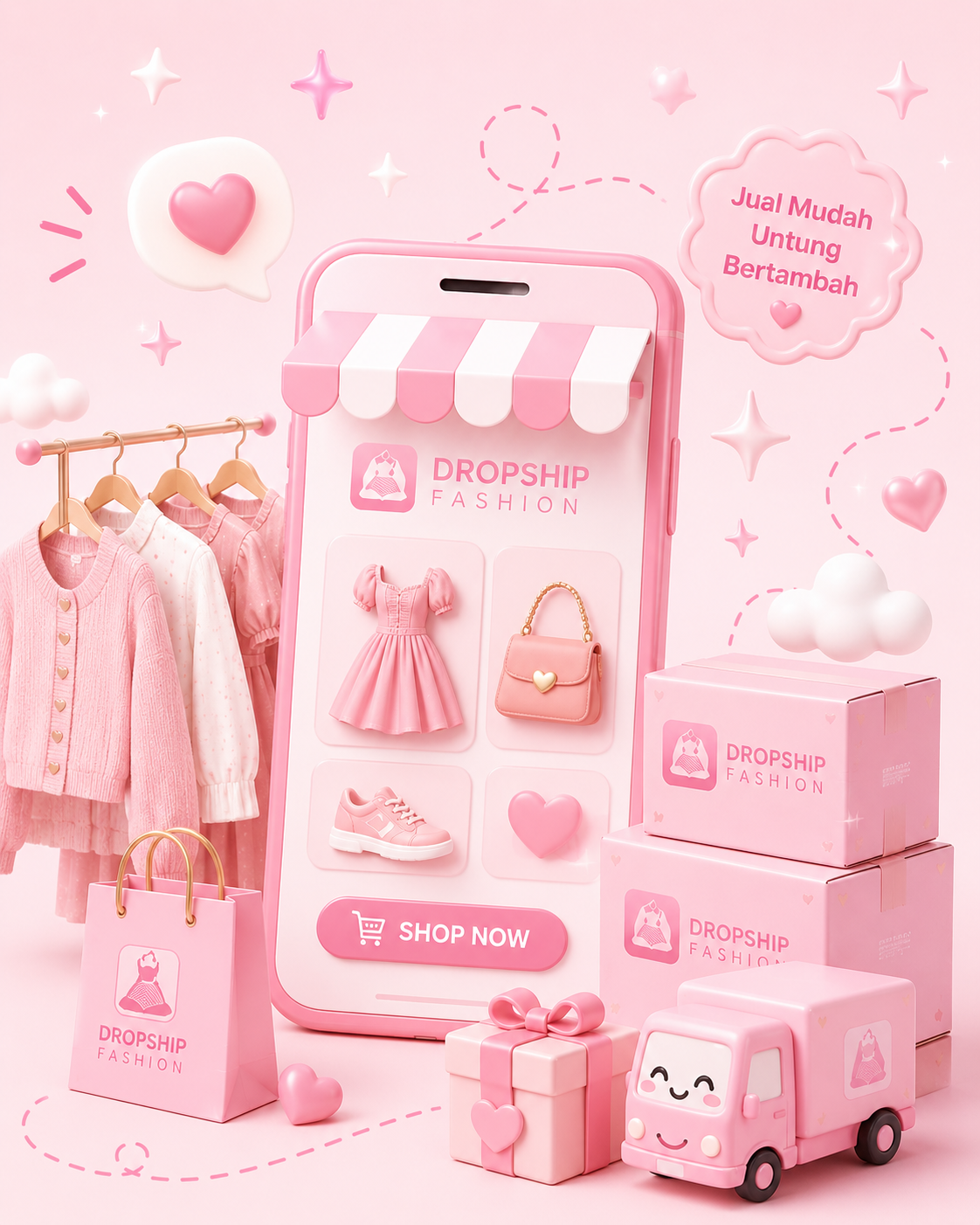 Fashion dropship model